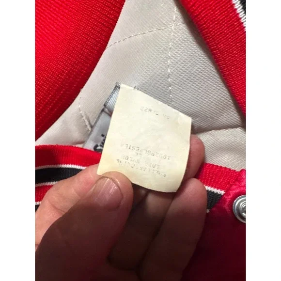 Vintage 80's Swingster Georgia Bulldogs UGA Dawgs Bomber Jacket Mens XL USA Made - Picture 5 of 6